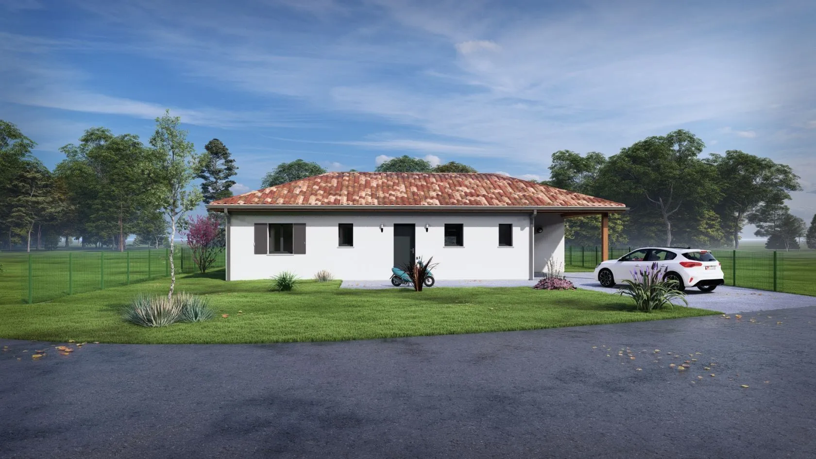 Maison neuve à Mont-de-Marsan