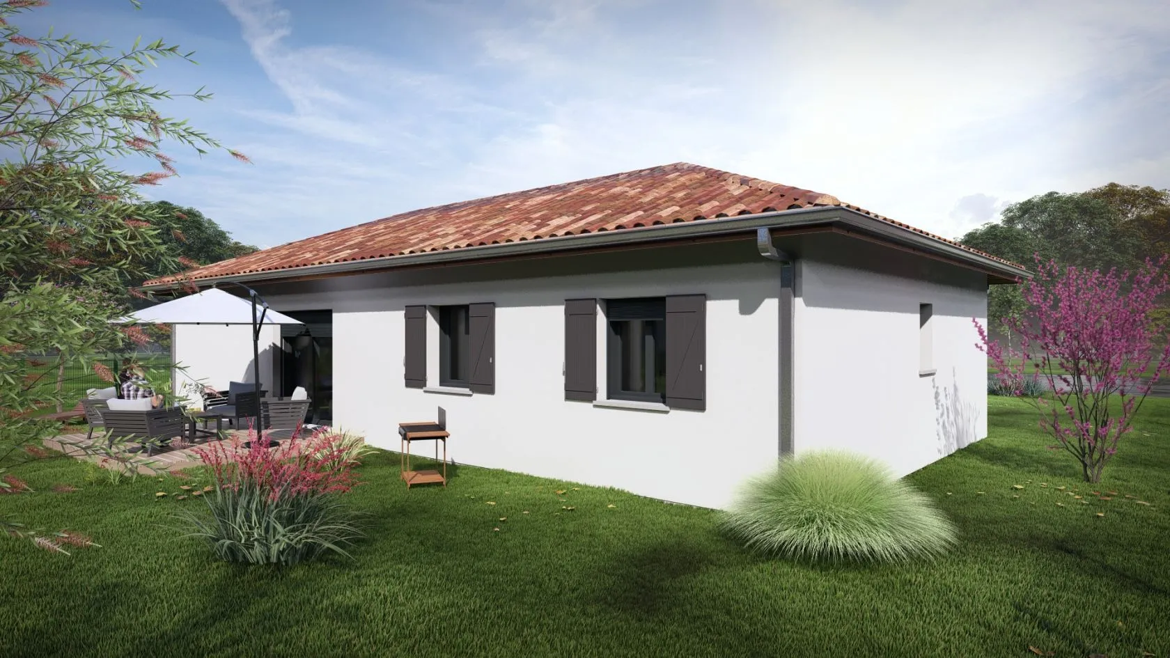 Maison neuve 85 m² à Saint-Pierre-du-Mont (40280)