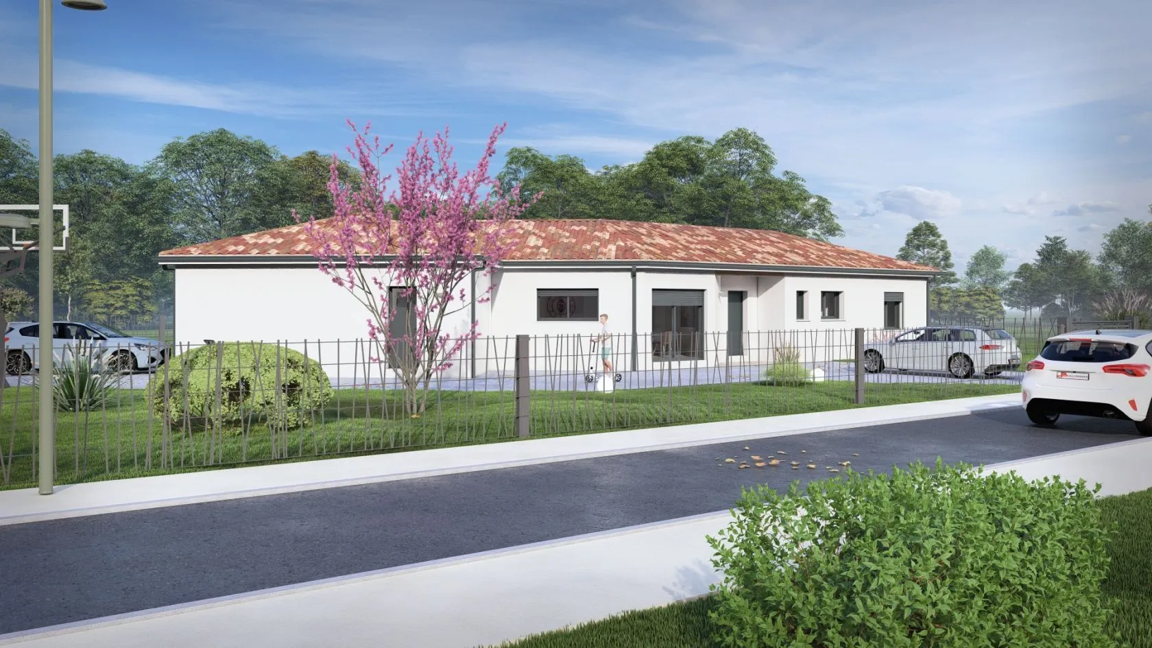 Maison neuve 140 m² à Bougue (40090)