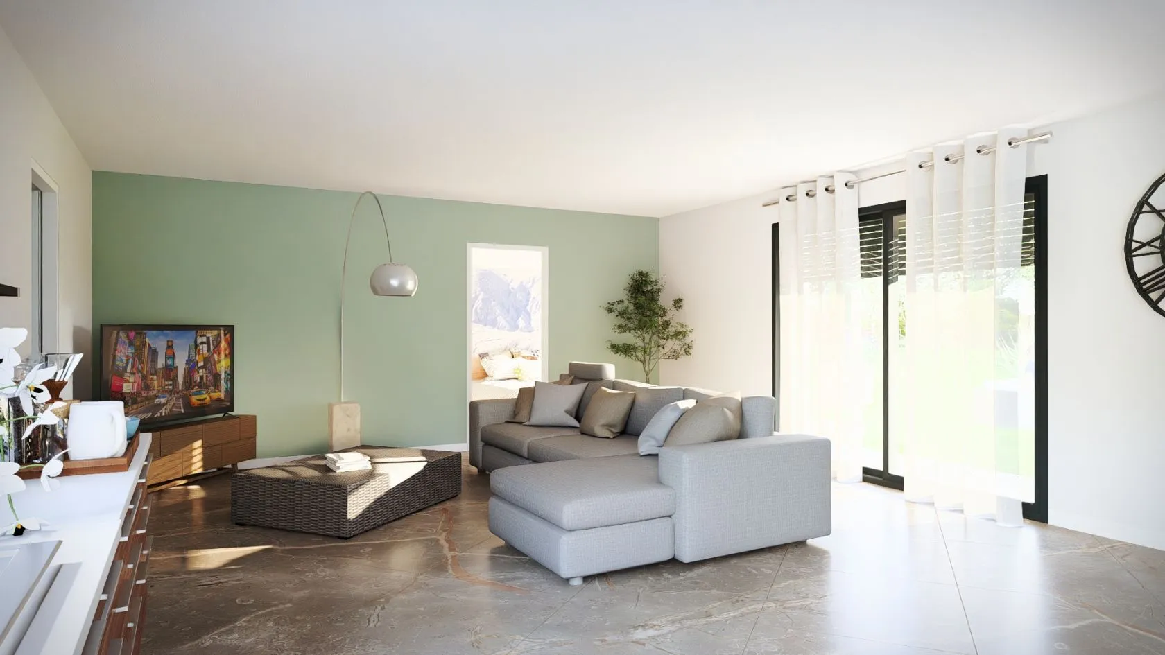 Maison neuve 140 m² à Bougue (40090)