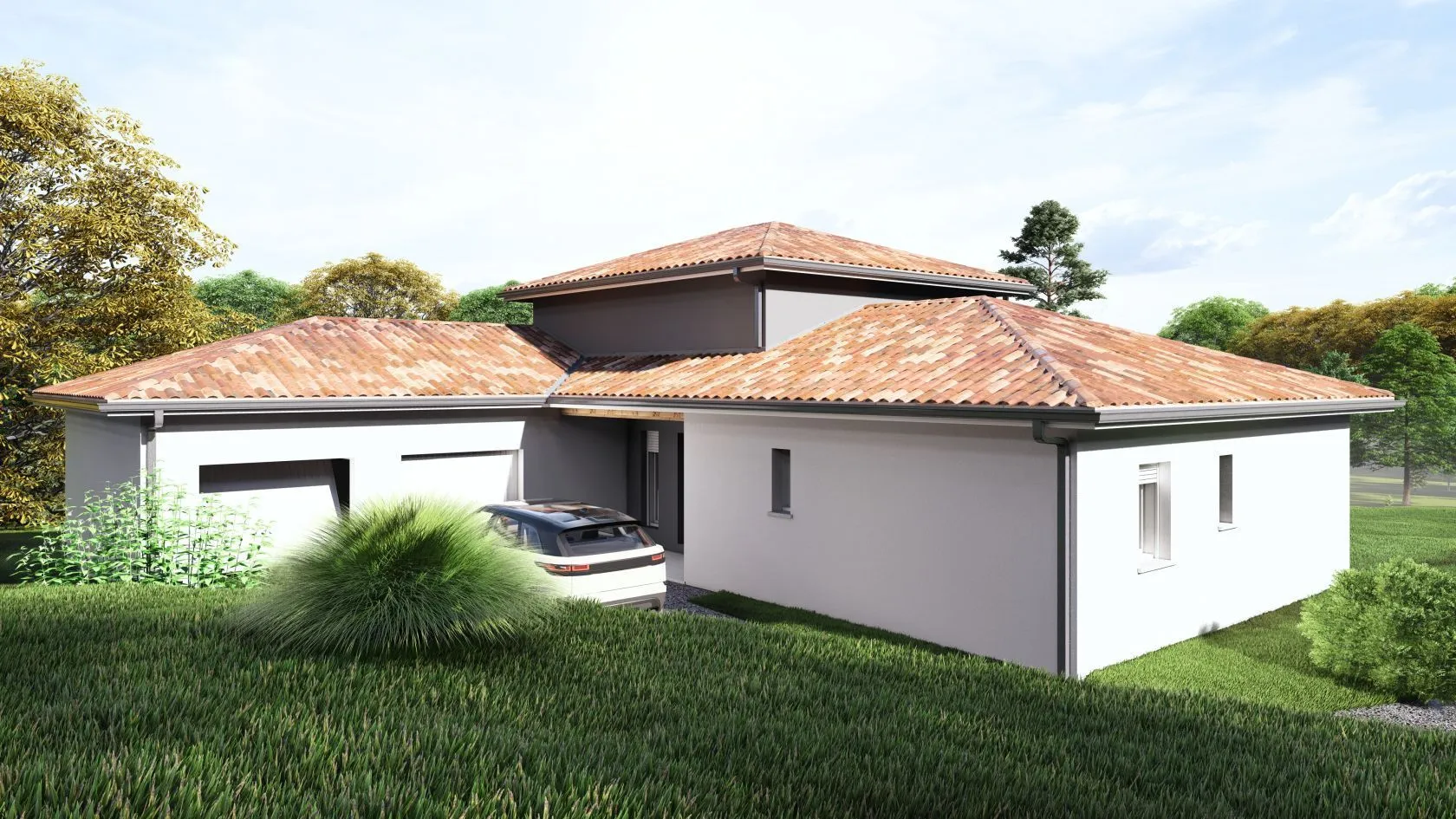 Maison neuve 150 m² à Saint-Perdon (40090)