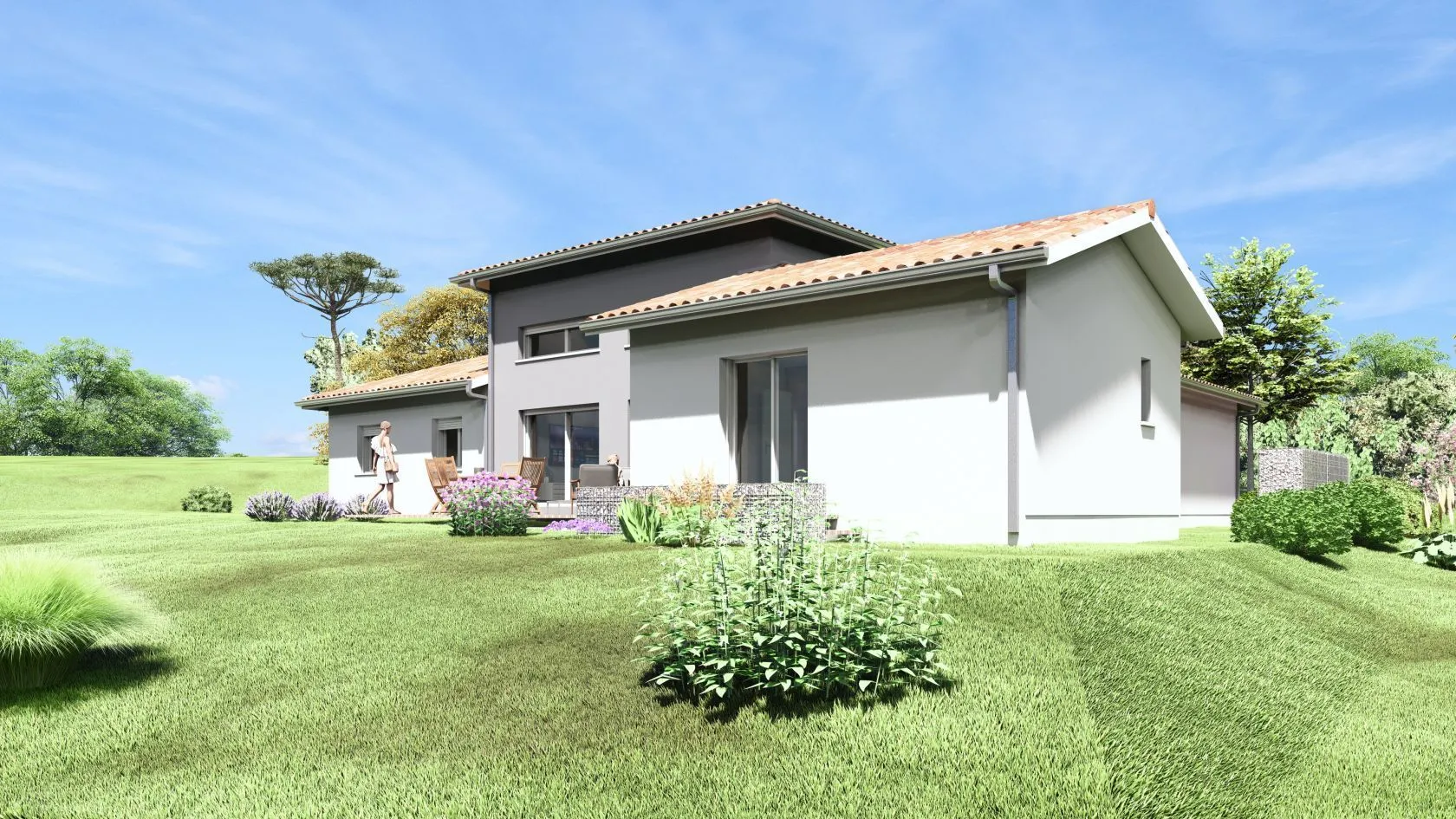Maison neuve 150 m² à Saint-Perdon (40090)