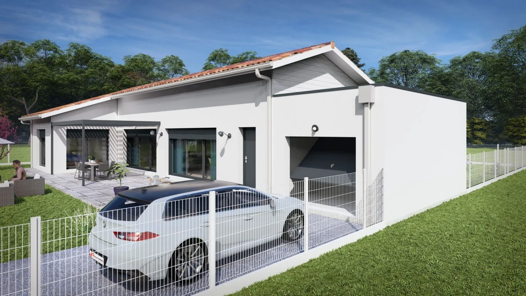 Maison neuve 161 m² à Préchacq-les-Bains (40465)