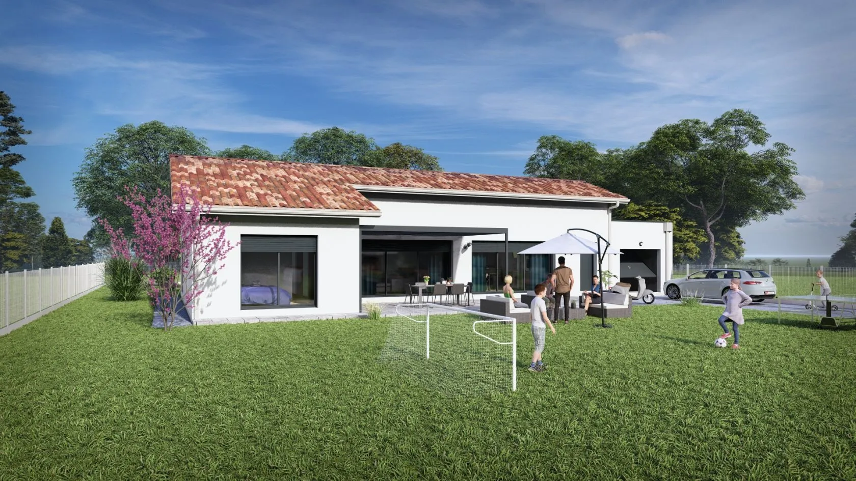 Maison neuve 161 m² à Préchacq-les-Bains (40465)