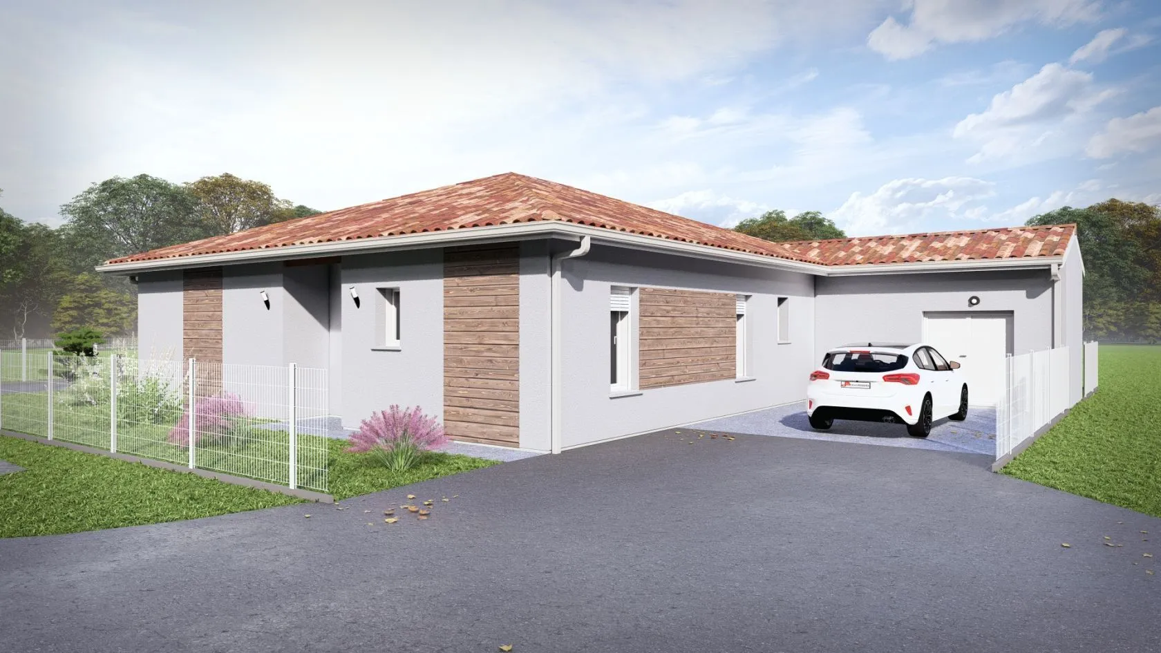 Maison neuve à Préchacq-les-Bains