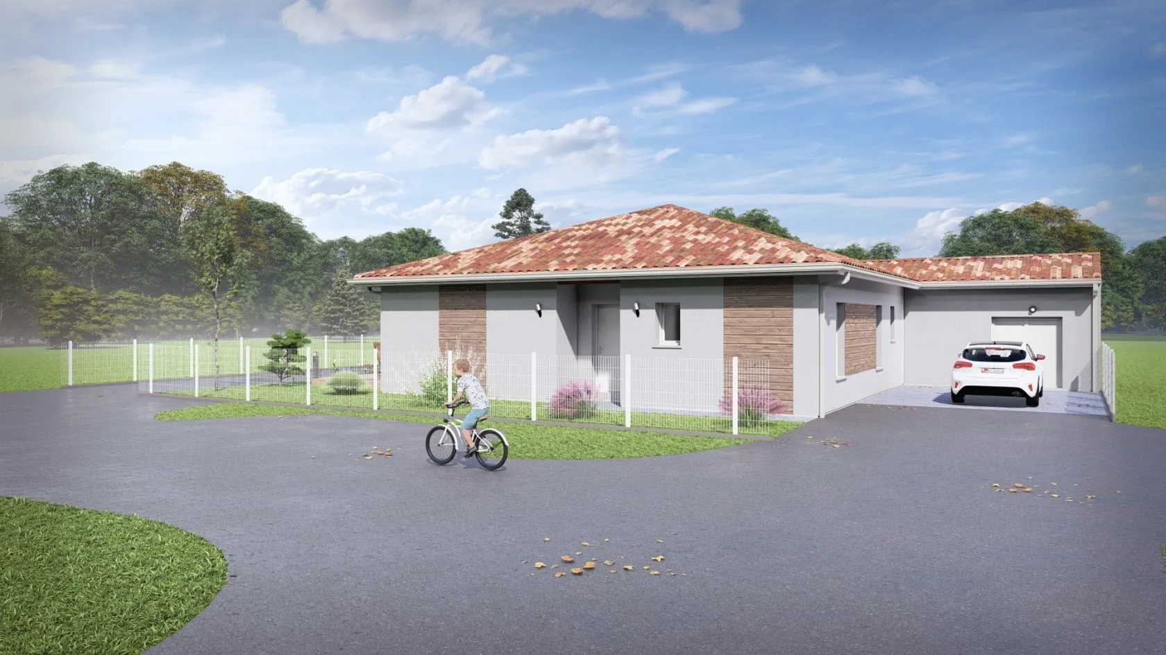 Maison neuve 130 m² à Grenade-sur-l'Adour (40270)