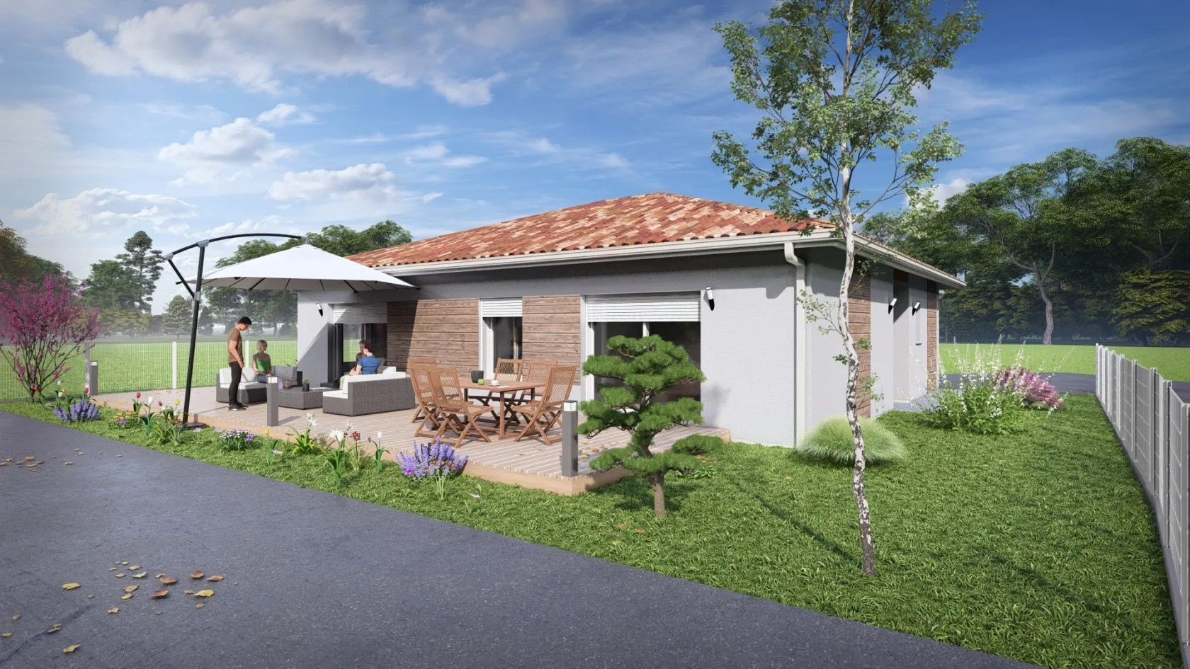Maison neuve 130 m² à Grenade-sur-l'Adour (40270)