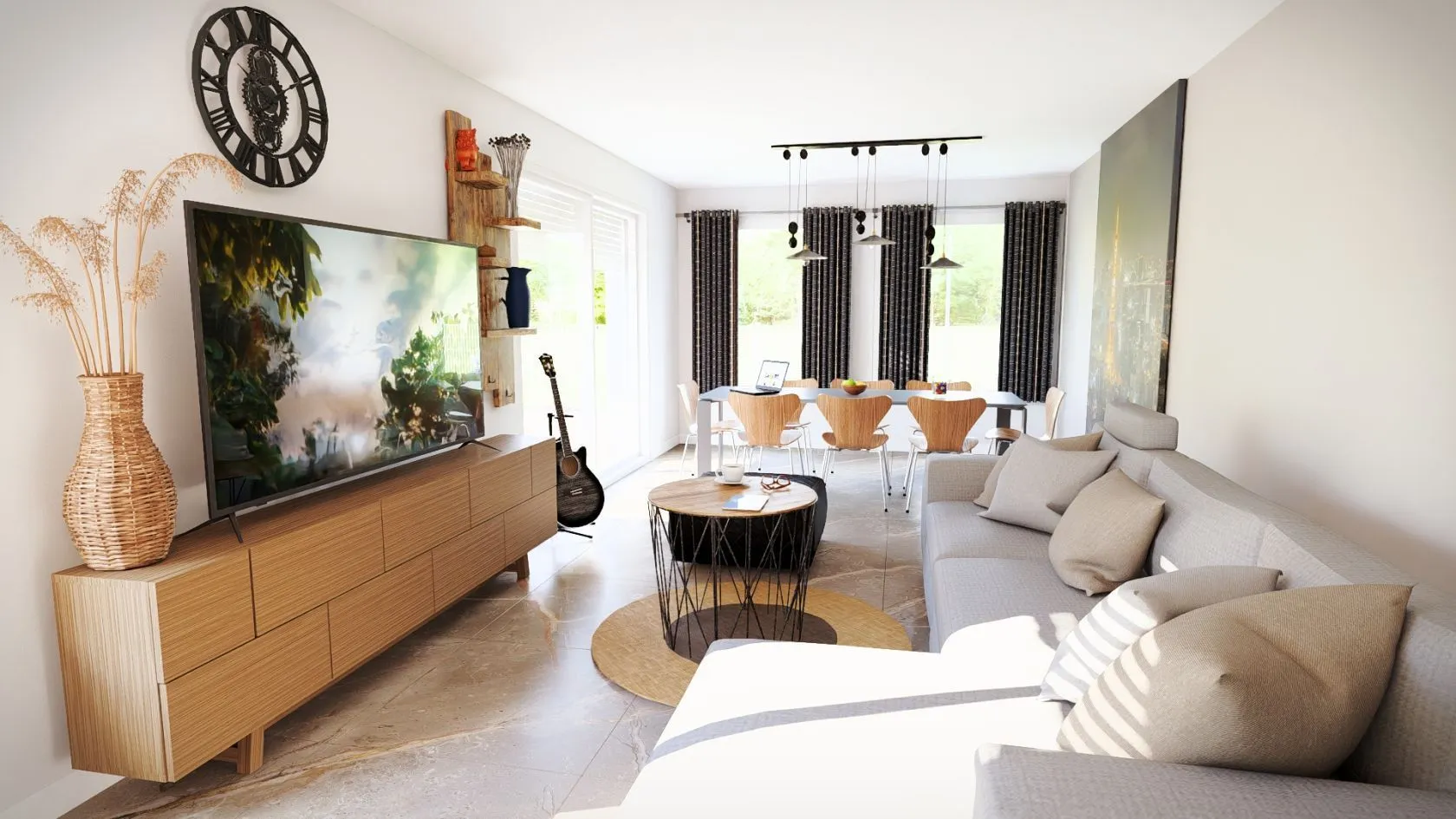 Maison neuve 130 m² à Grenade-sur-l'Adour (40270)