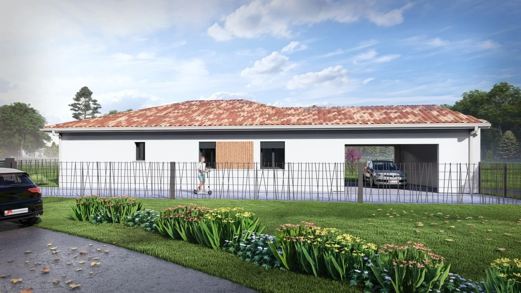 Maison neuve 145 m² à Saint-Palais (64120)