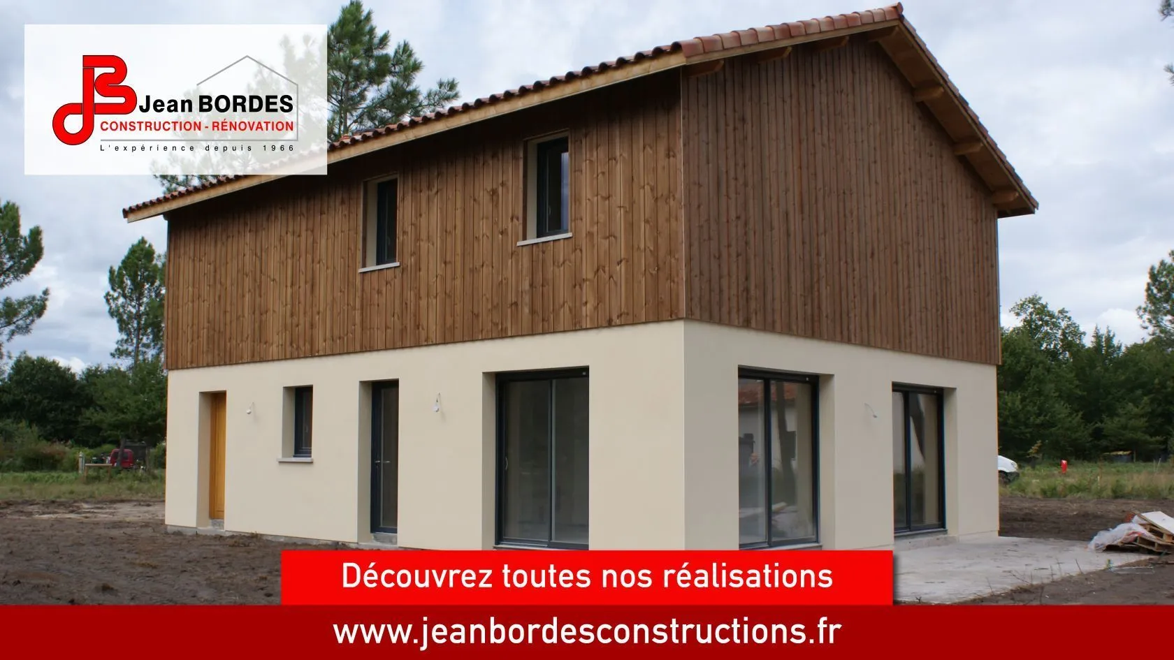 Maison neuve 95 m² à Lacquy (40120)