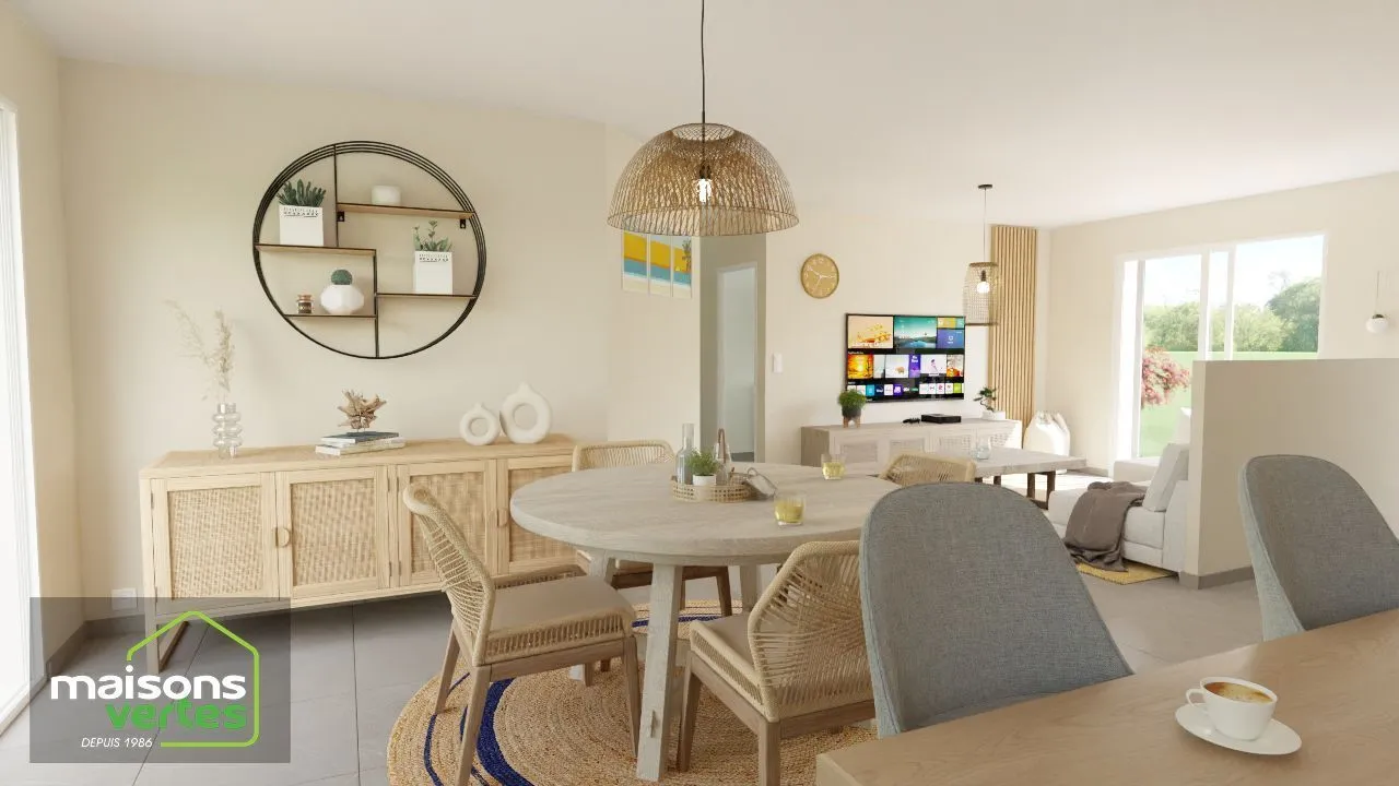 Maison neuve 87 m² à Servian (34290)