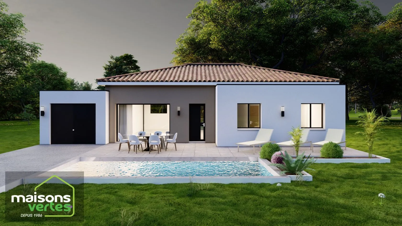 Maison neuve 90 m² à Coursan (11110)
