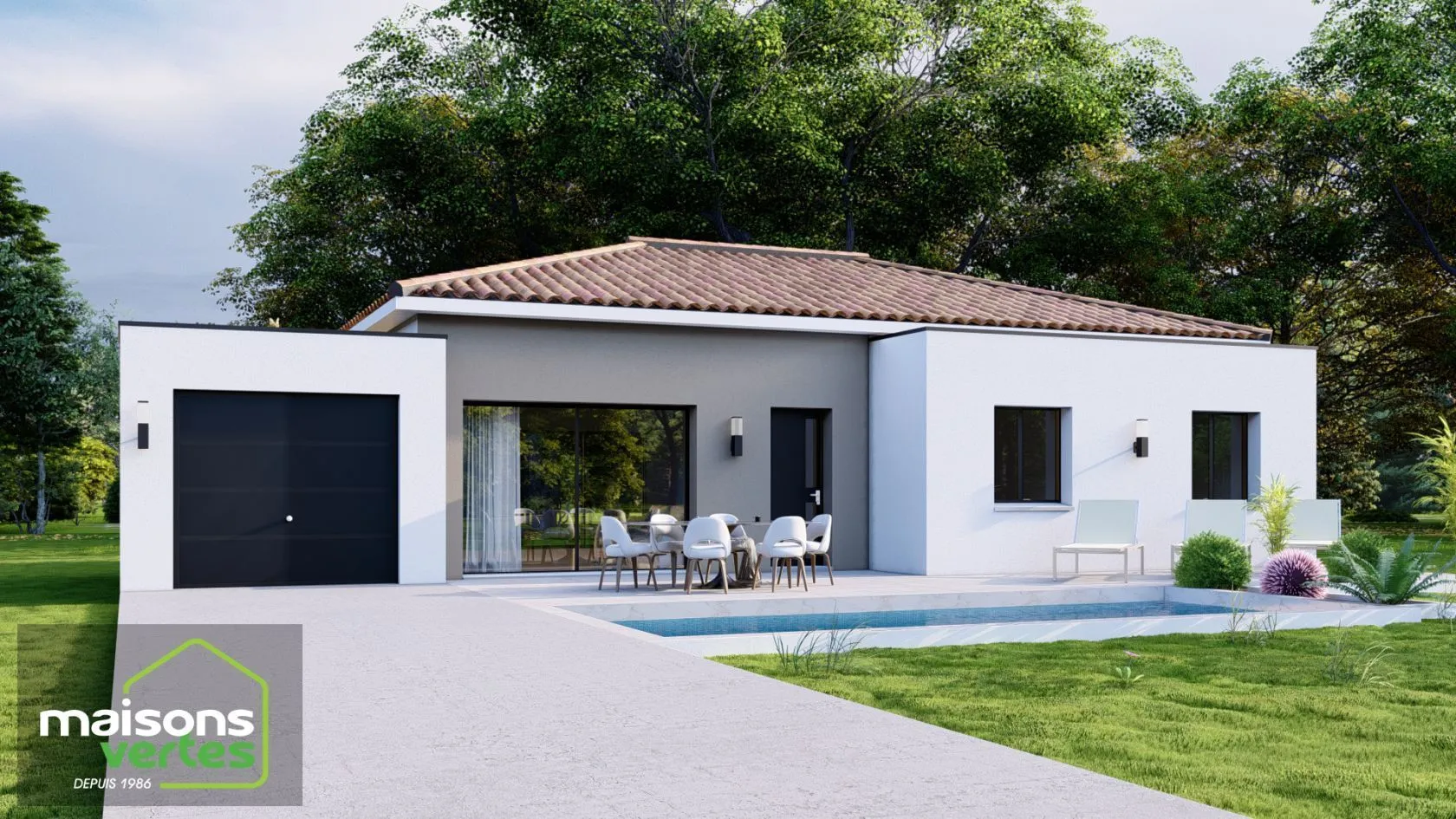 Maison neuve 90 m² à Coursan (11110)