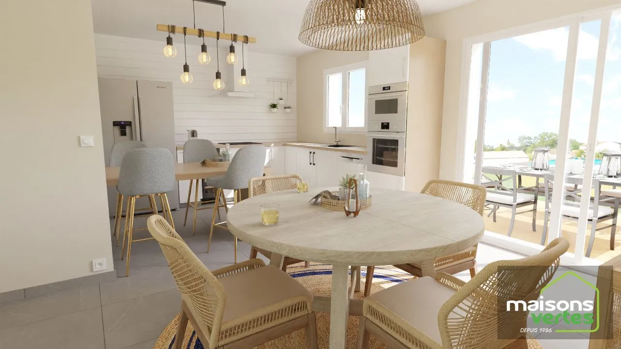 Maison neuve 90 m² à Cruscades (11200)