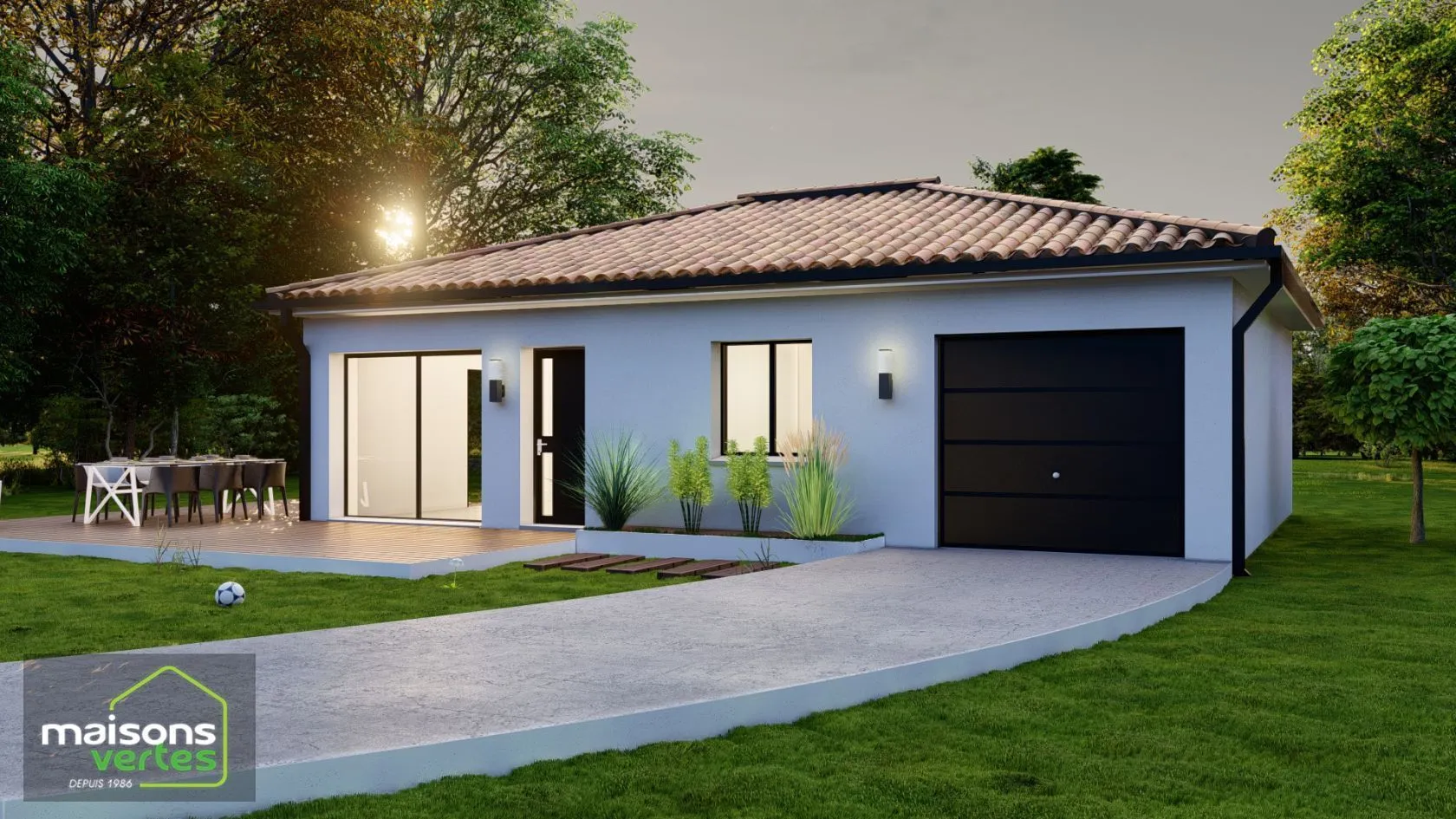 Maison neuve 80 m² à Boutenac (11200)