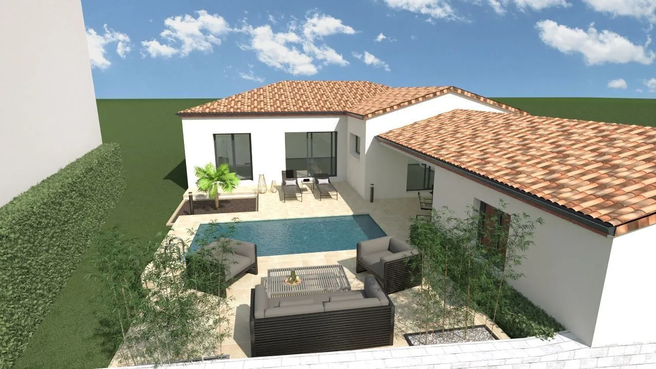 Maison neuve 120 m² à Salles-d'Aude (11110)