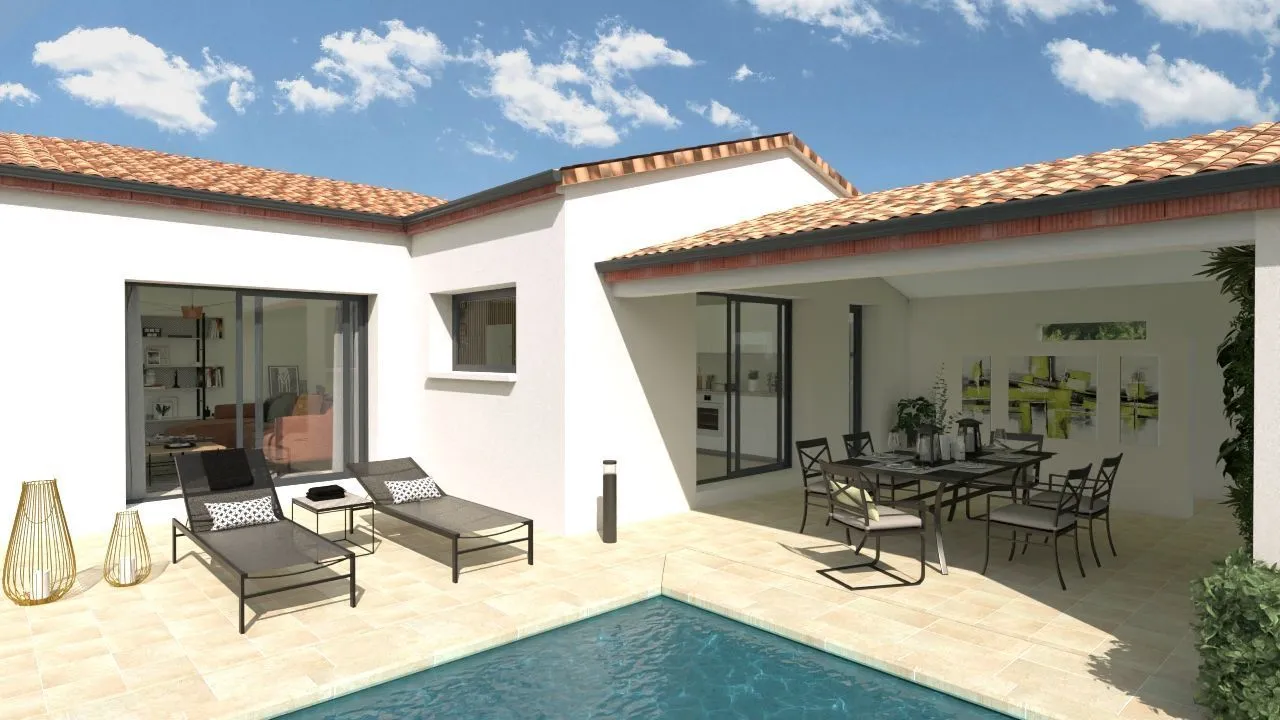 Maison neuve 120 m² à Salles-d'Aude (11110)