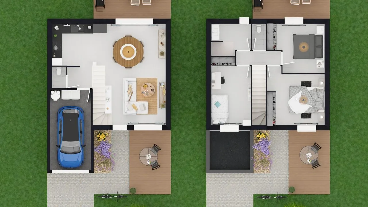 Maison neuve 81 m² à Béziers (34500)