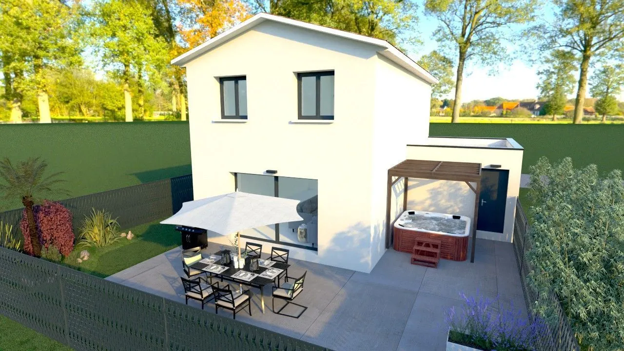 Maison neuve 95 m² à Bessan (34550)