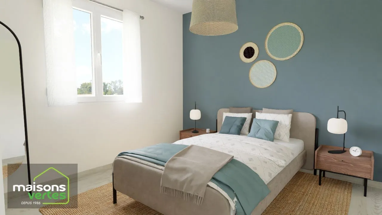 Maison neuve 69 m² à Alignan-du-Vent (34290)