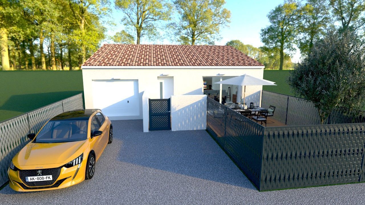 Maison neuve 75 m² à Montady (34310)