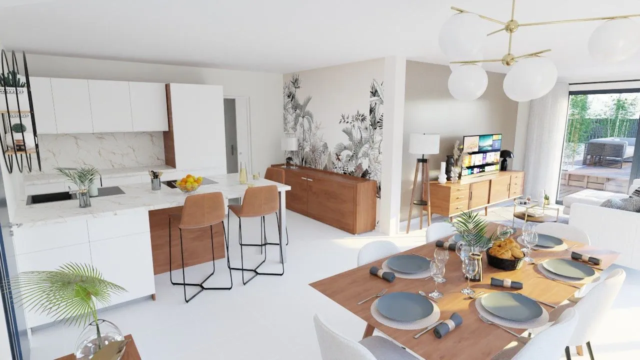 Maison neuve 96 m² à Pomérols (34810)