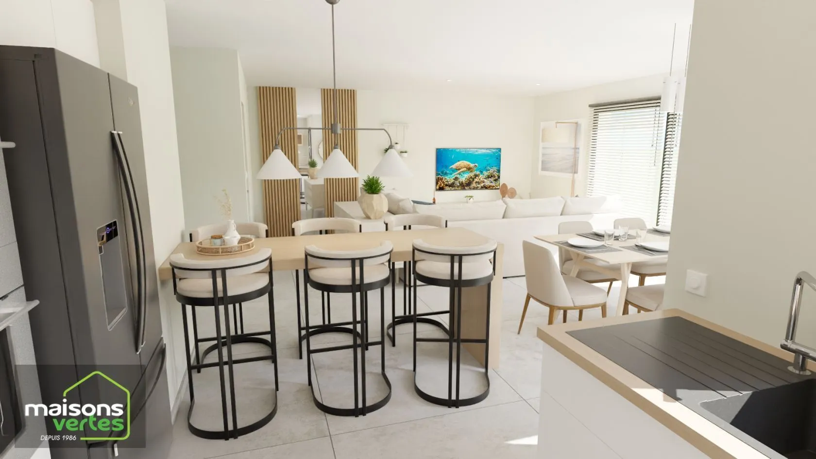 Maison neuve 95 m² à Roujan (34320)