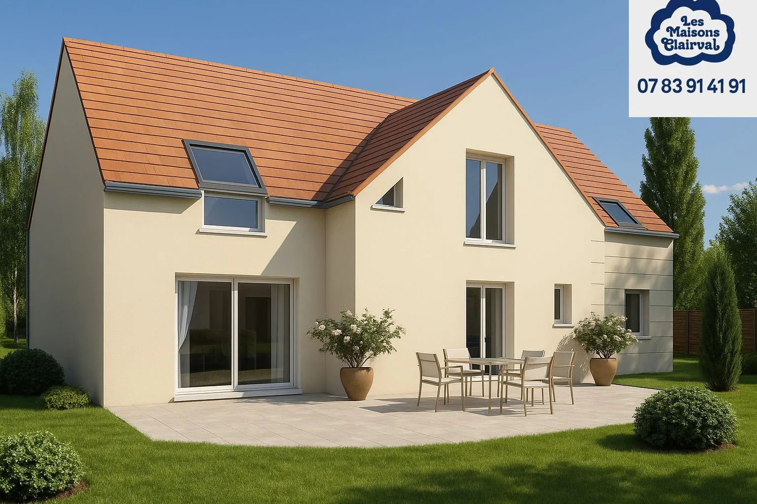 Maison neuve 231 m² à Monnerville (91930)