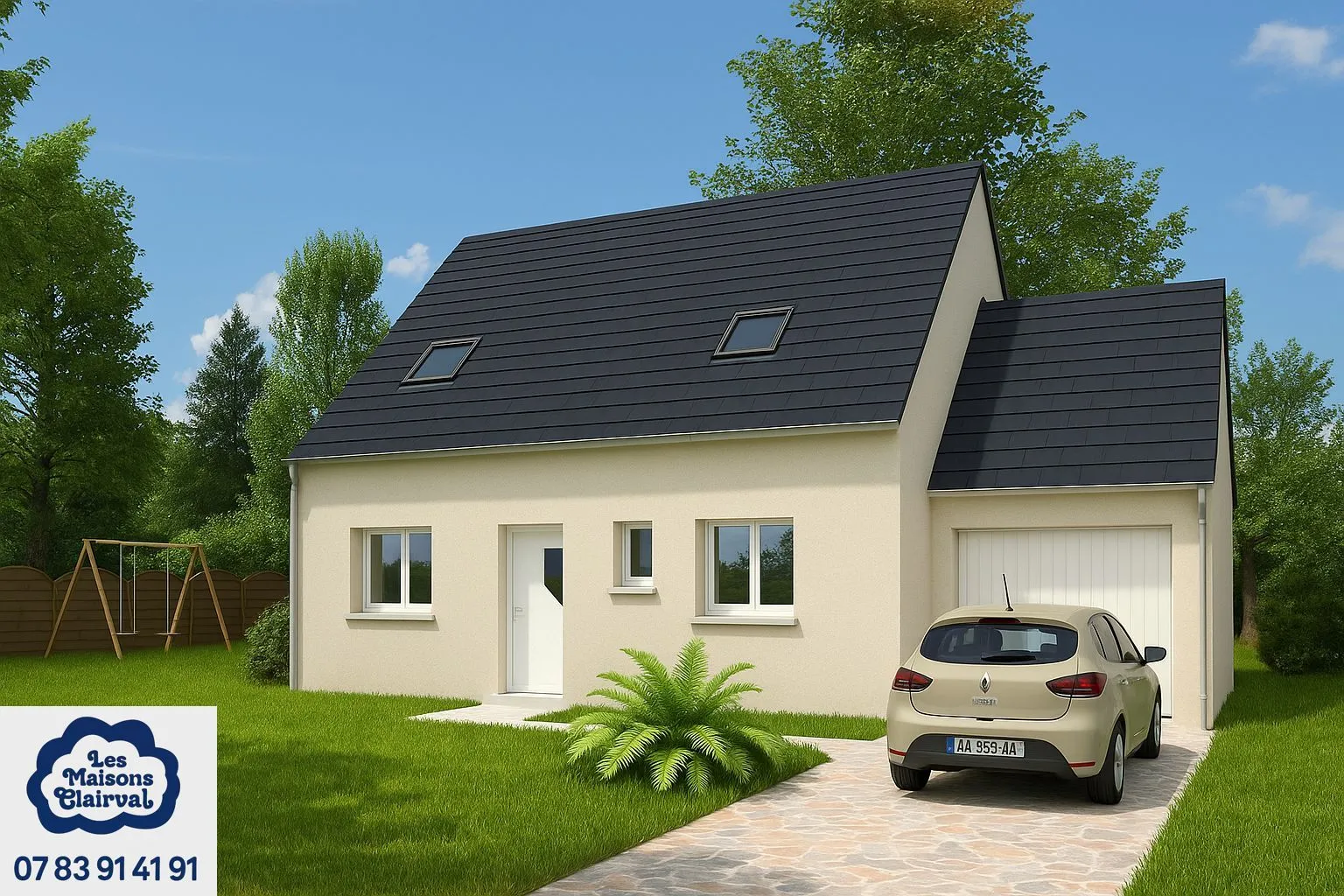 Maison neuve 96 m² à Chevannes (91750)