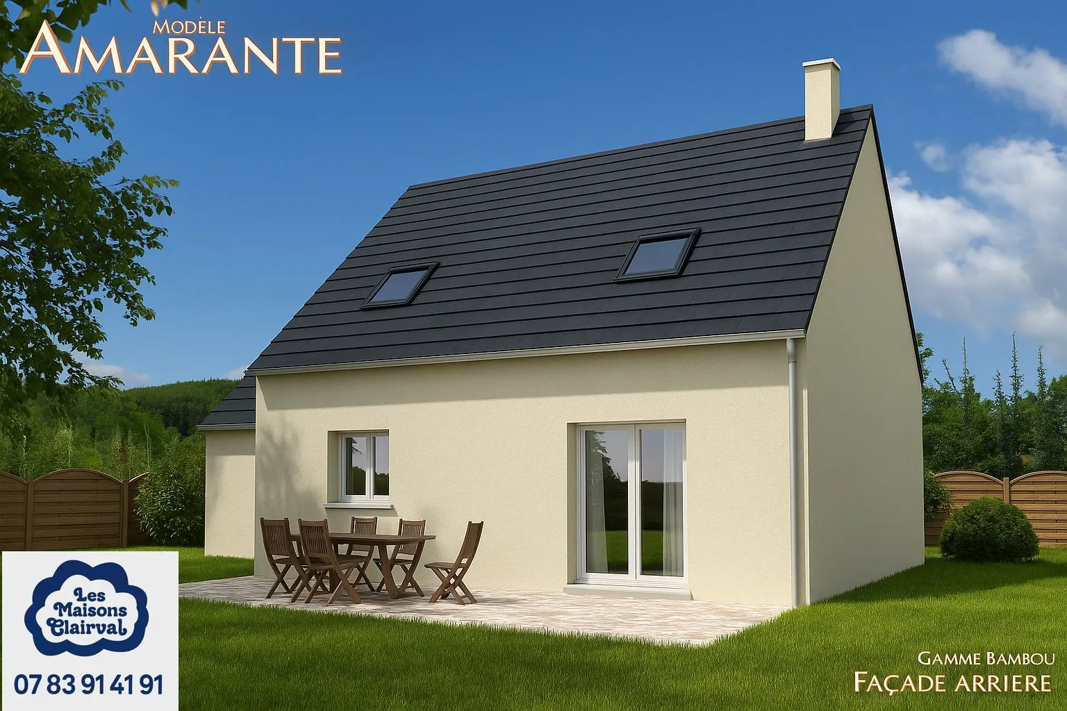 Maison neuve 96 m² à Chevannes (91750)