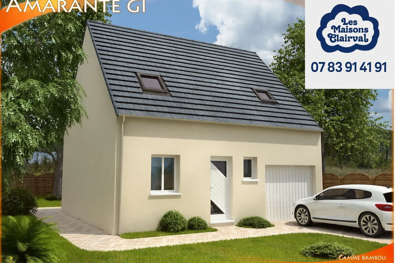 Maison neuve 82 m² à Ballancourt-sur-Essonne (91610)