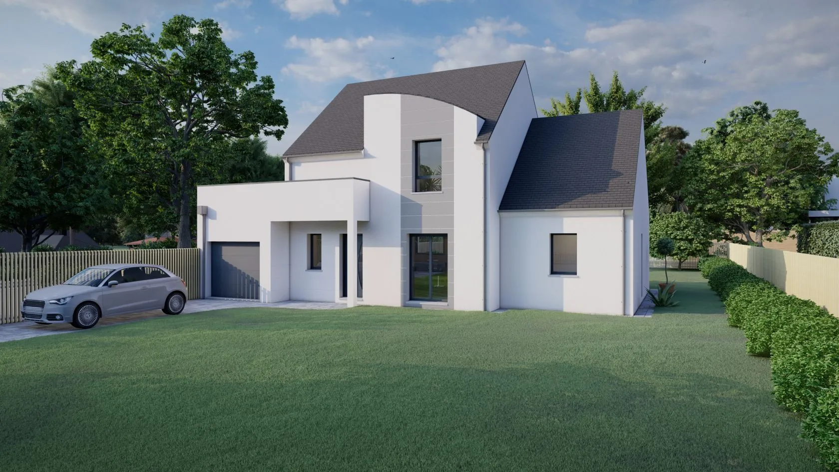 Maison neuve à Gasville-Oisème