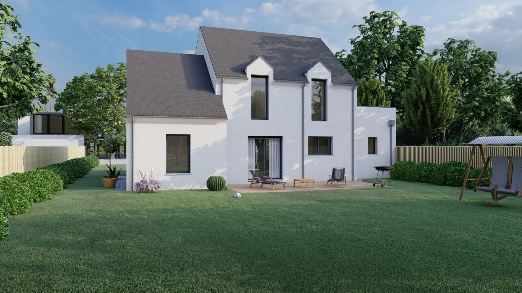 Maison neuve 124 m² à Champmotteux (91150)