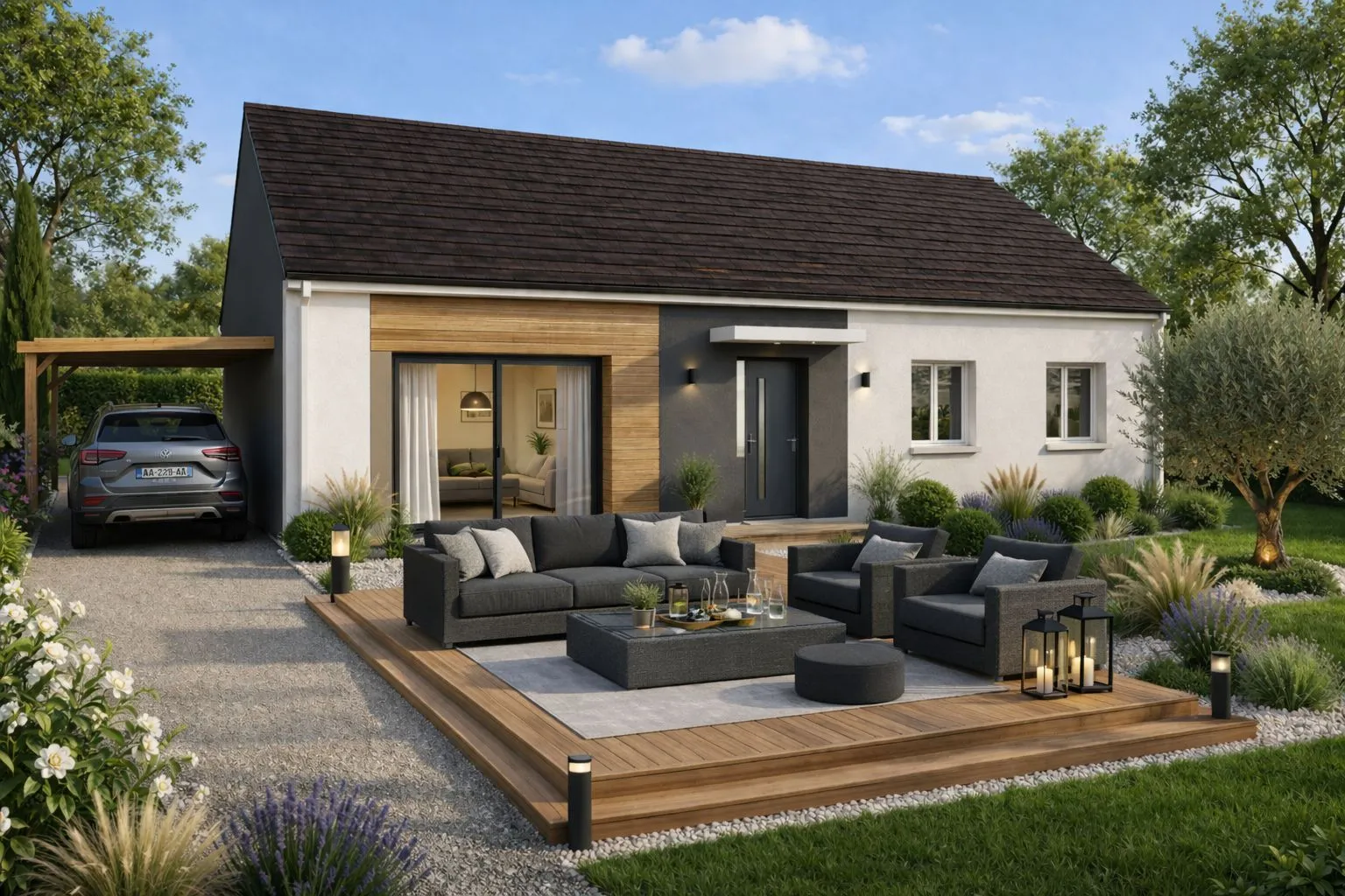 Maison neuve à Claye-Souilly