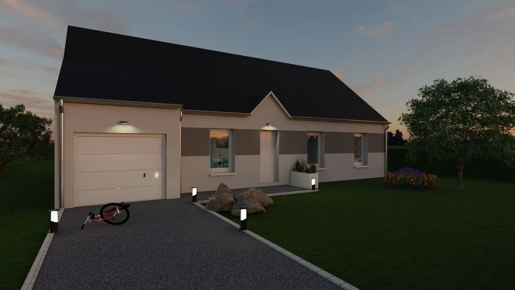 Maison neuve 93 m² à Ussy-sur-Marne (77260)