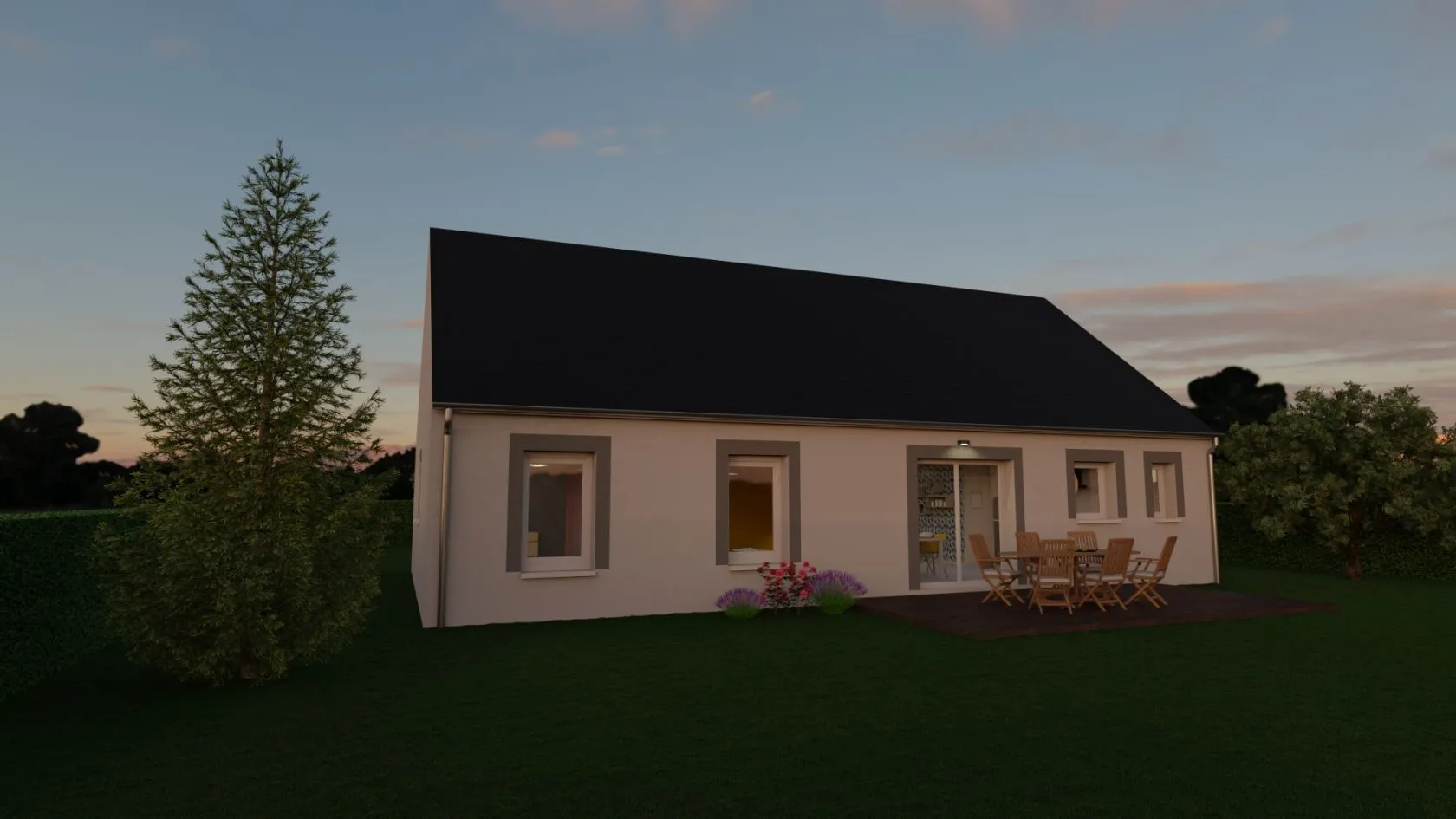 Maison neuve 93 m² à Ussy-sur-Marne (77260)