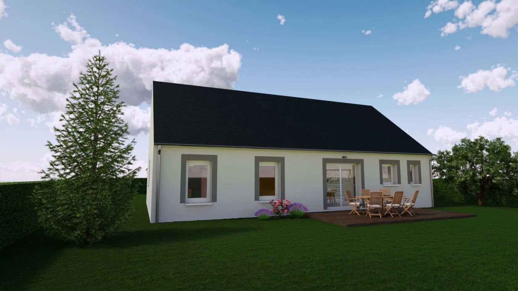 Maison neuve 93 m² à Ussy-sur-Marne (77260)