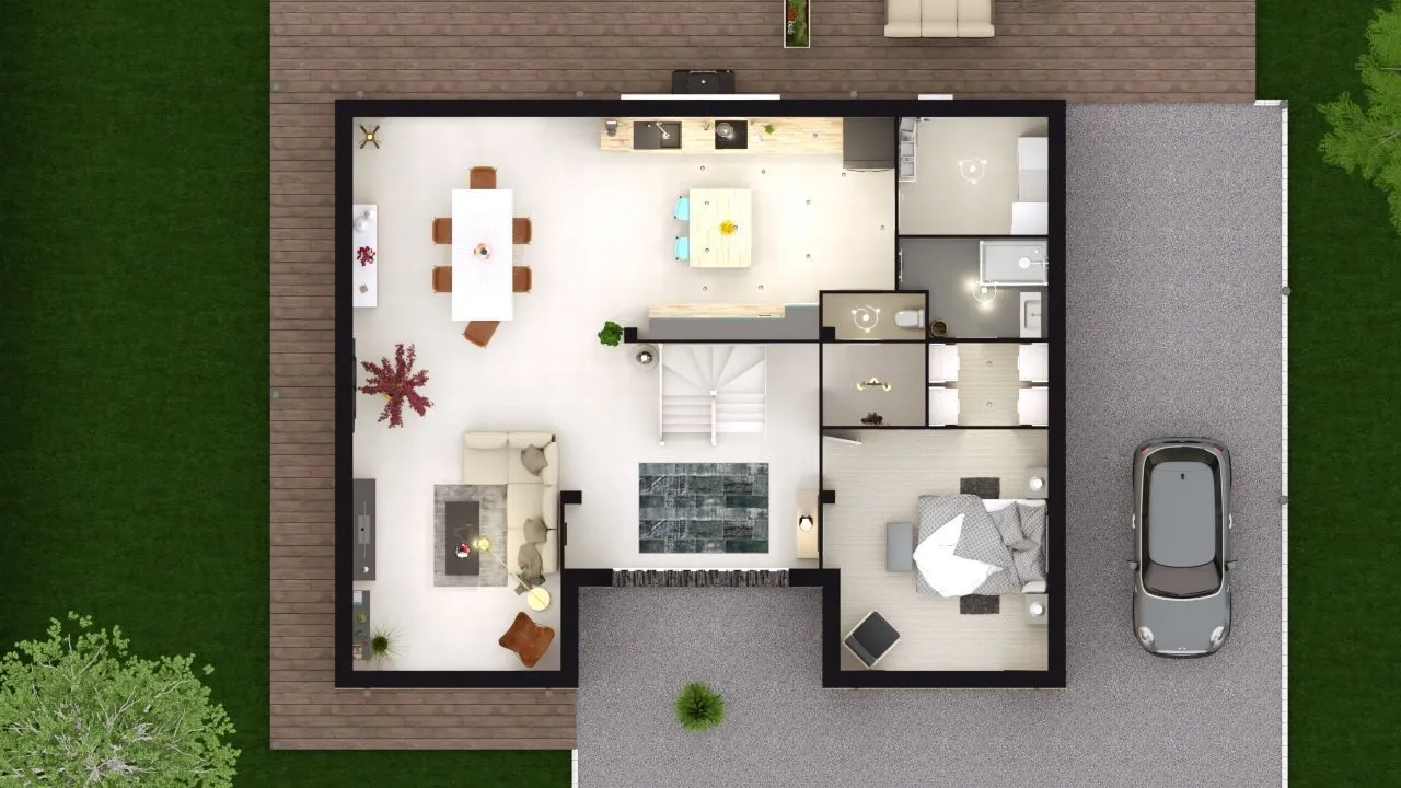Maison neuve 208 m² à Brétigny-sur-Orge (91220)