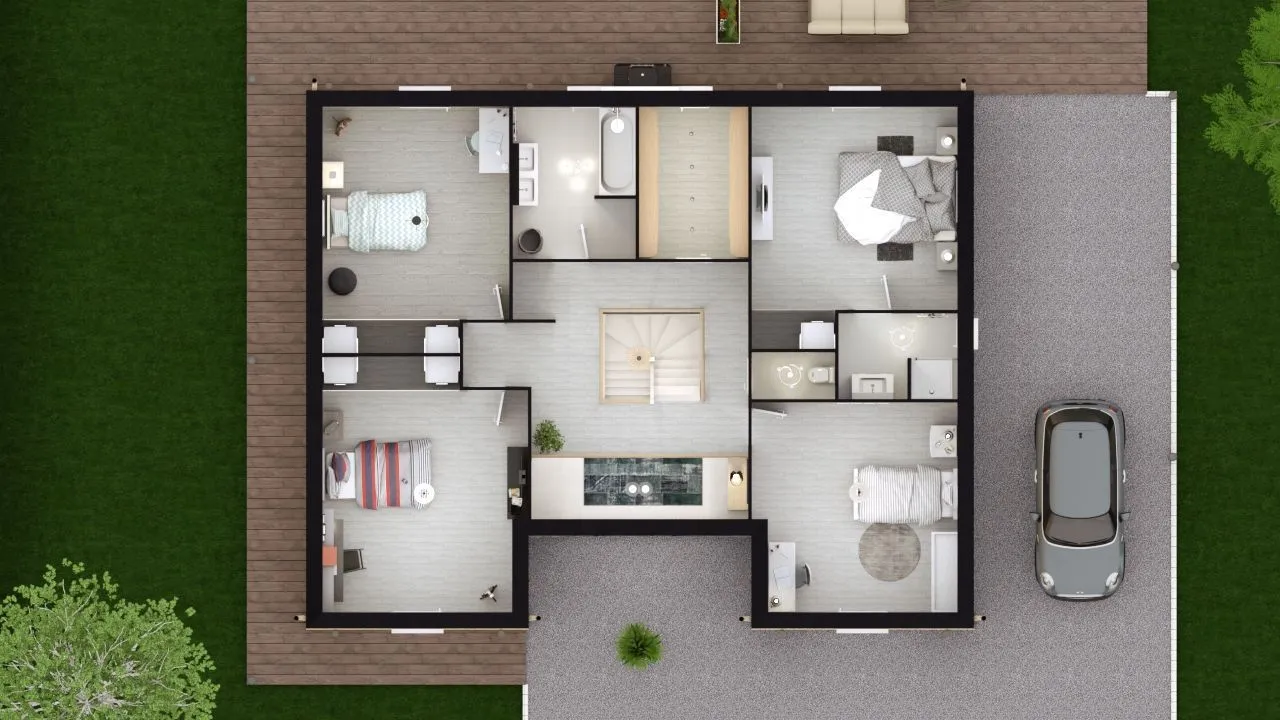 Maison neuve 208 m² à Brétigny-sur-Orge (91220)