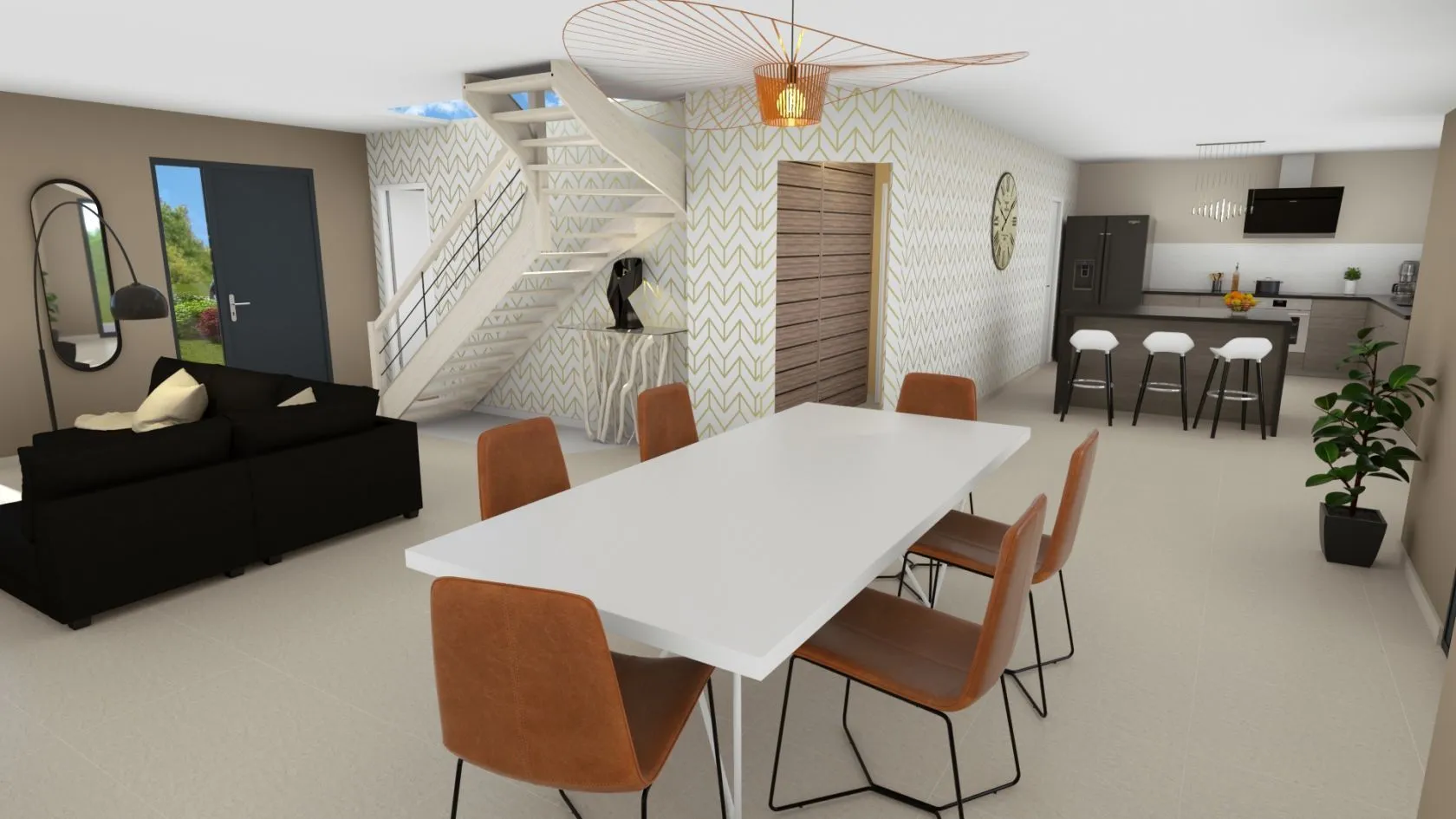 Maison neuve 180 m² à Soisy-sous-Montmorency (95230)