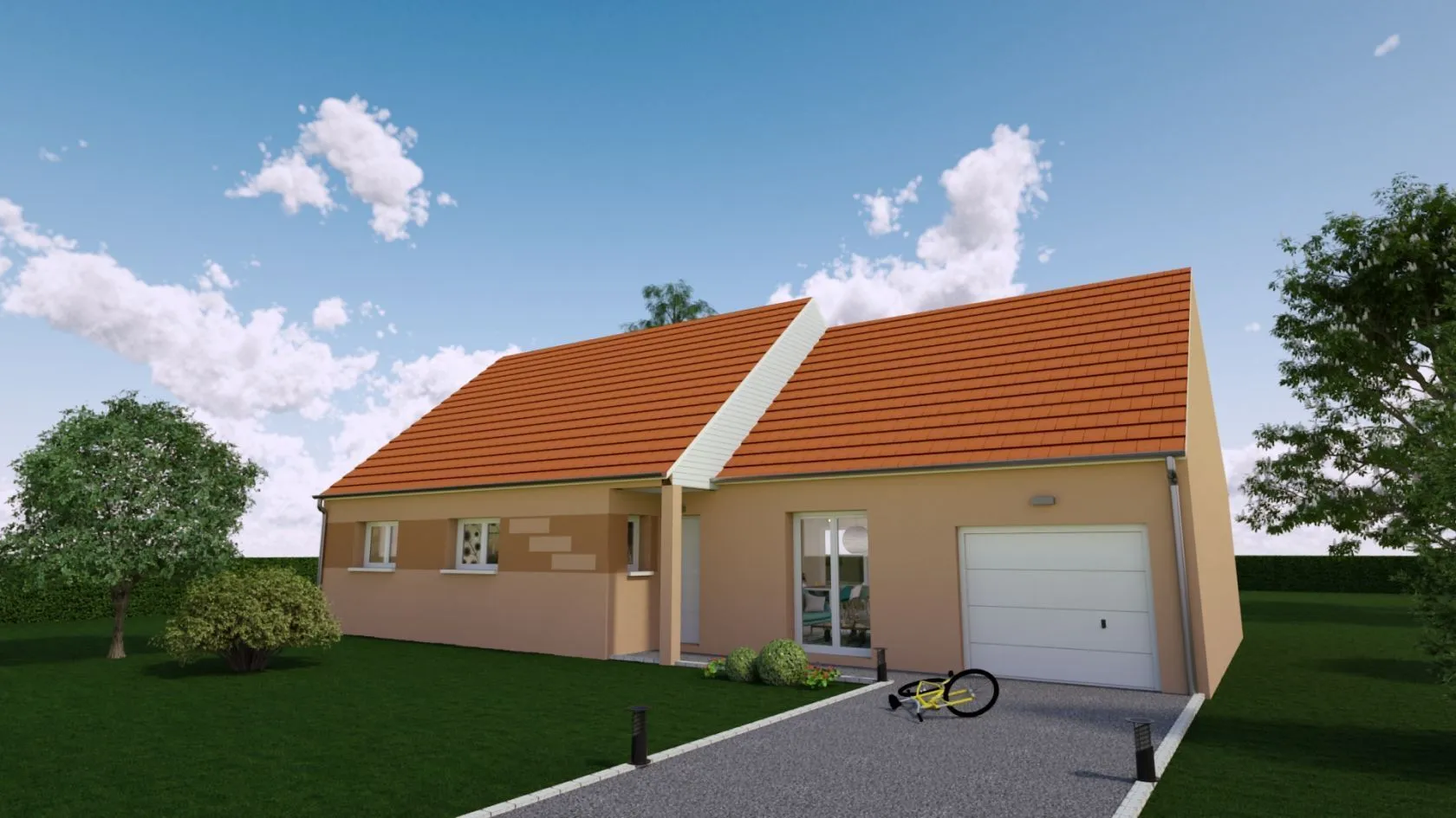 Maison neuve 109 m² à Fontaine-Simon (28240)