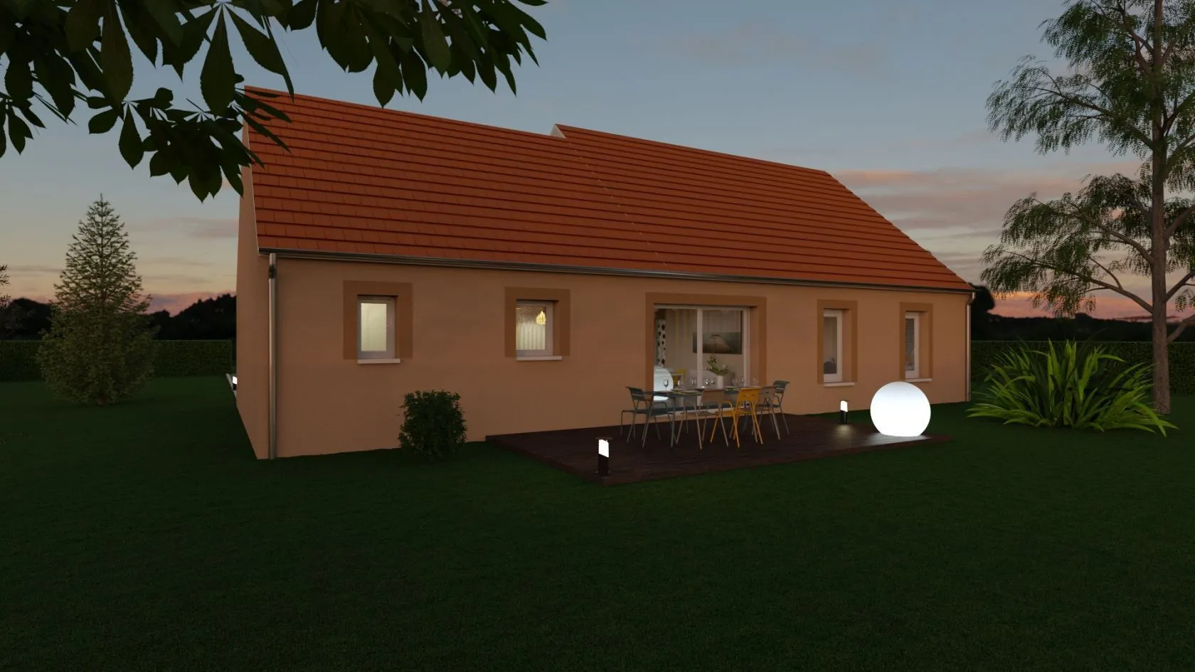 Maison neuve 109 m² à Fontaine-Simon (28240)