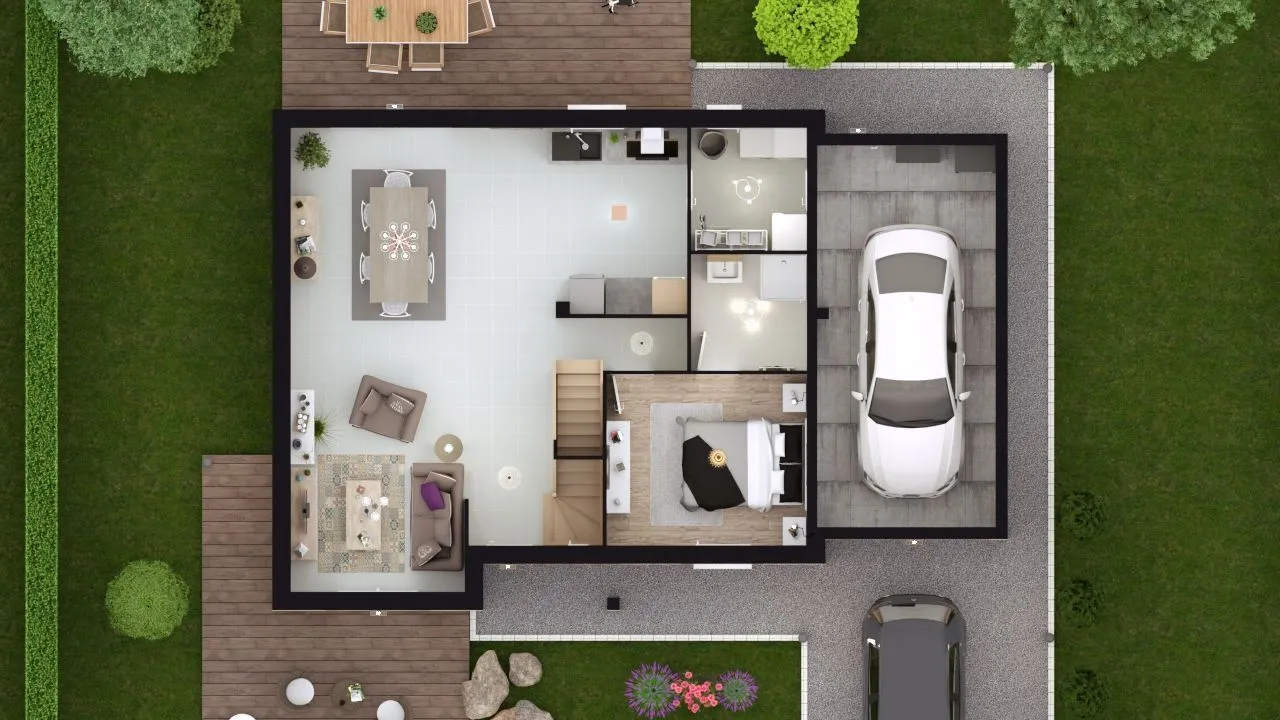 Maison neuve 83 m² à Pontault-Combault (77340)