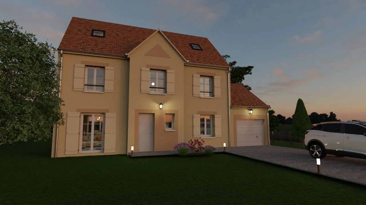 Maison neuve 139 m² à Saint-Mammès (77670)