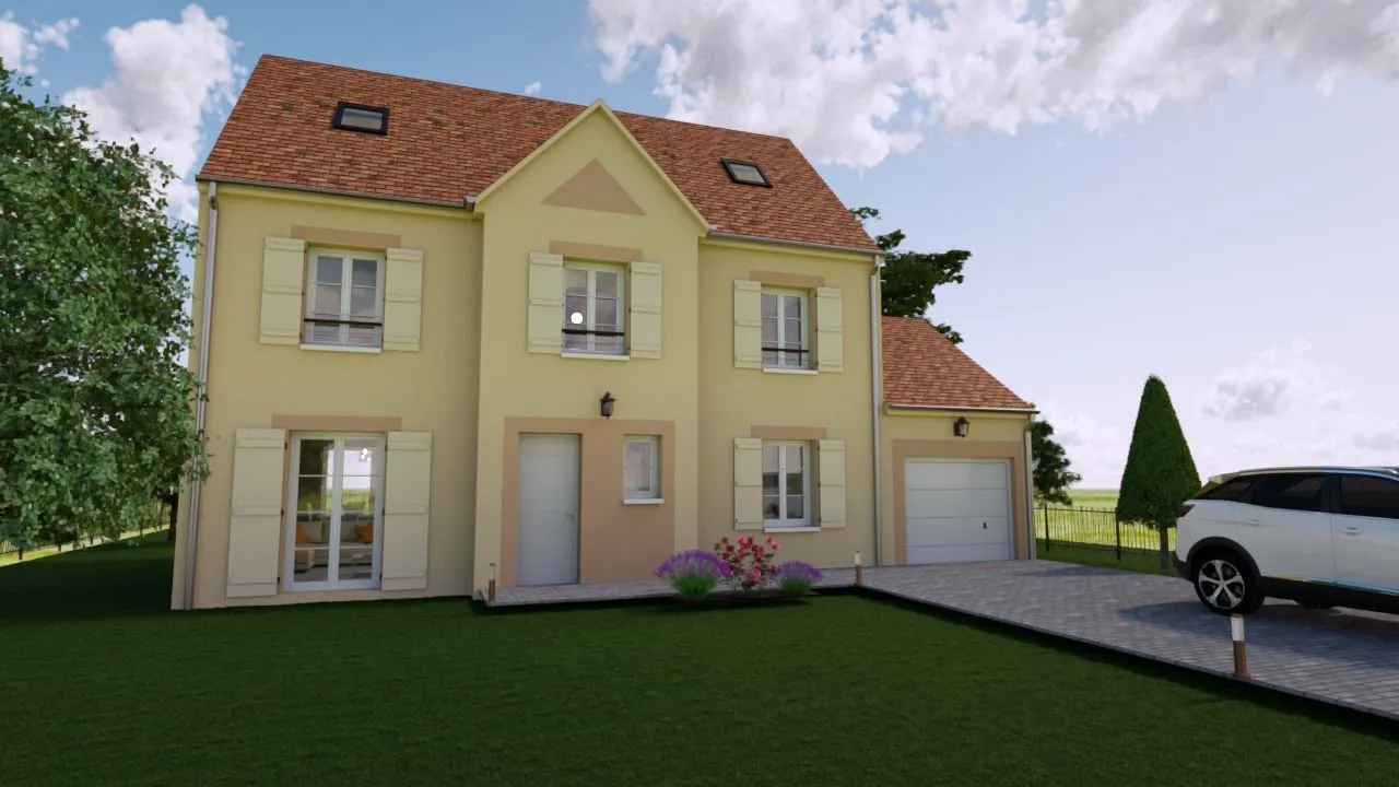 Maison neuve 139 m² à Saint-Mammès (77670)