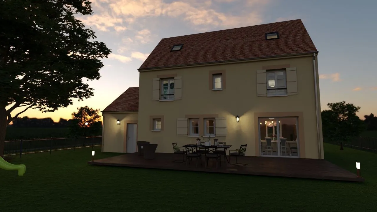 Maison neuve 139 m² à Saint-Mammès (77670)