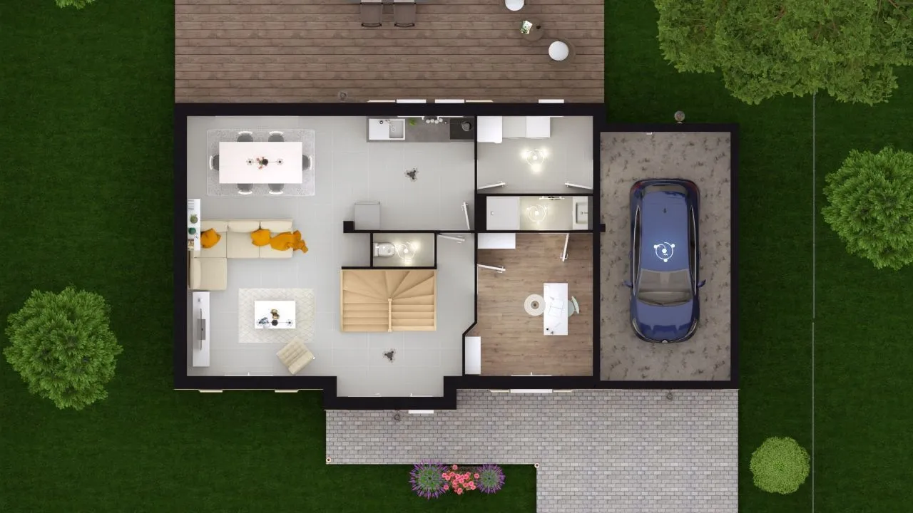 Maison neuve 139 m² à Saint-Mammès (77670)