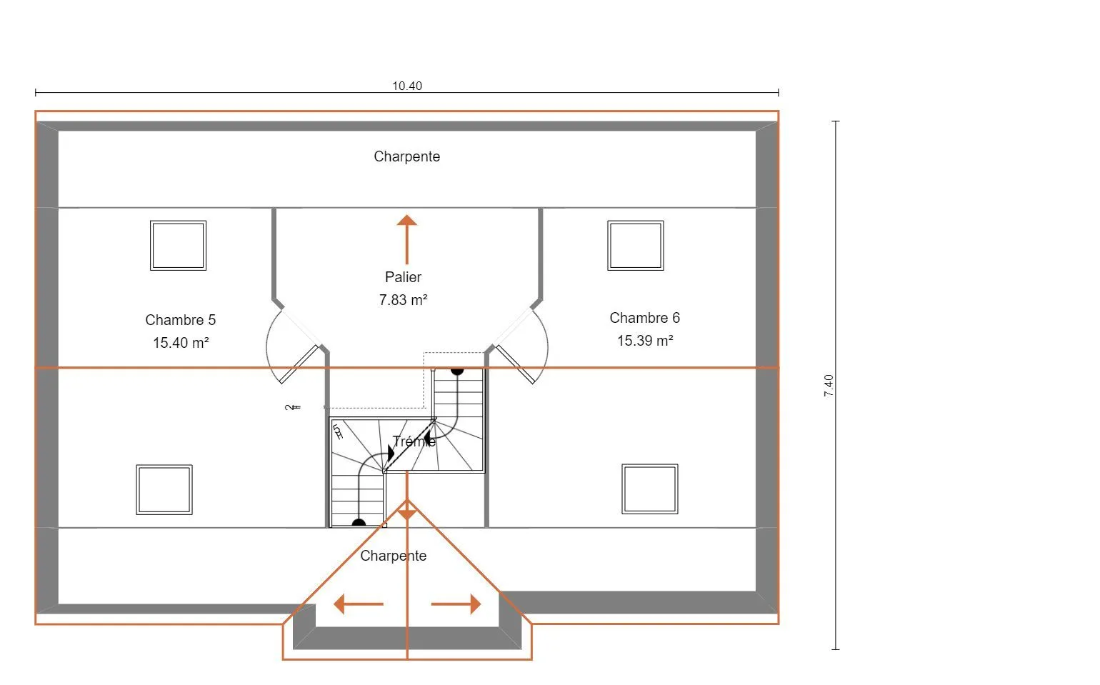 Maison neuve 139 m² à Saint-Mammès (77670)