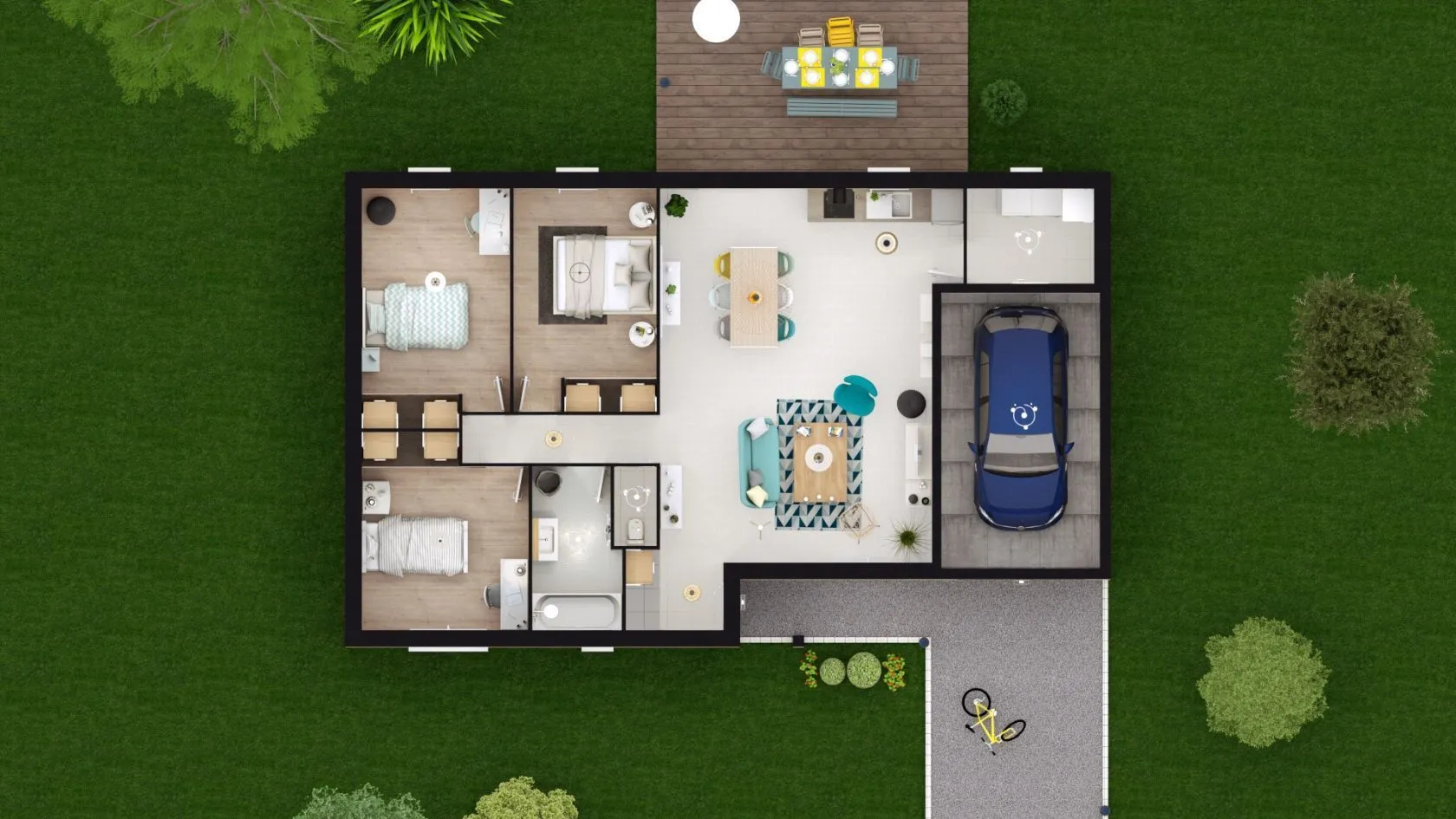 Maison neuve 88 m² à La Ferté-sous-Jouarre (77260)
