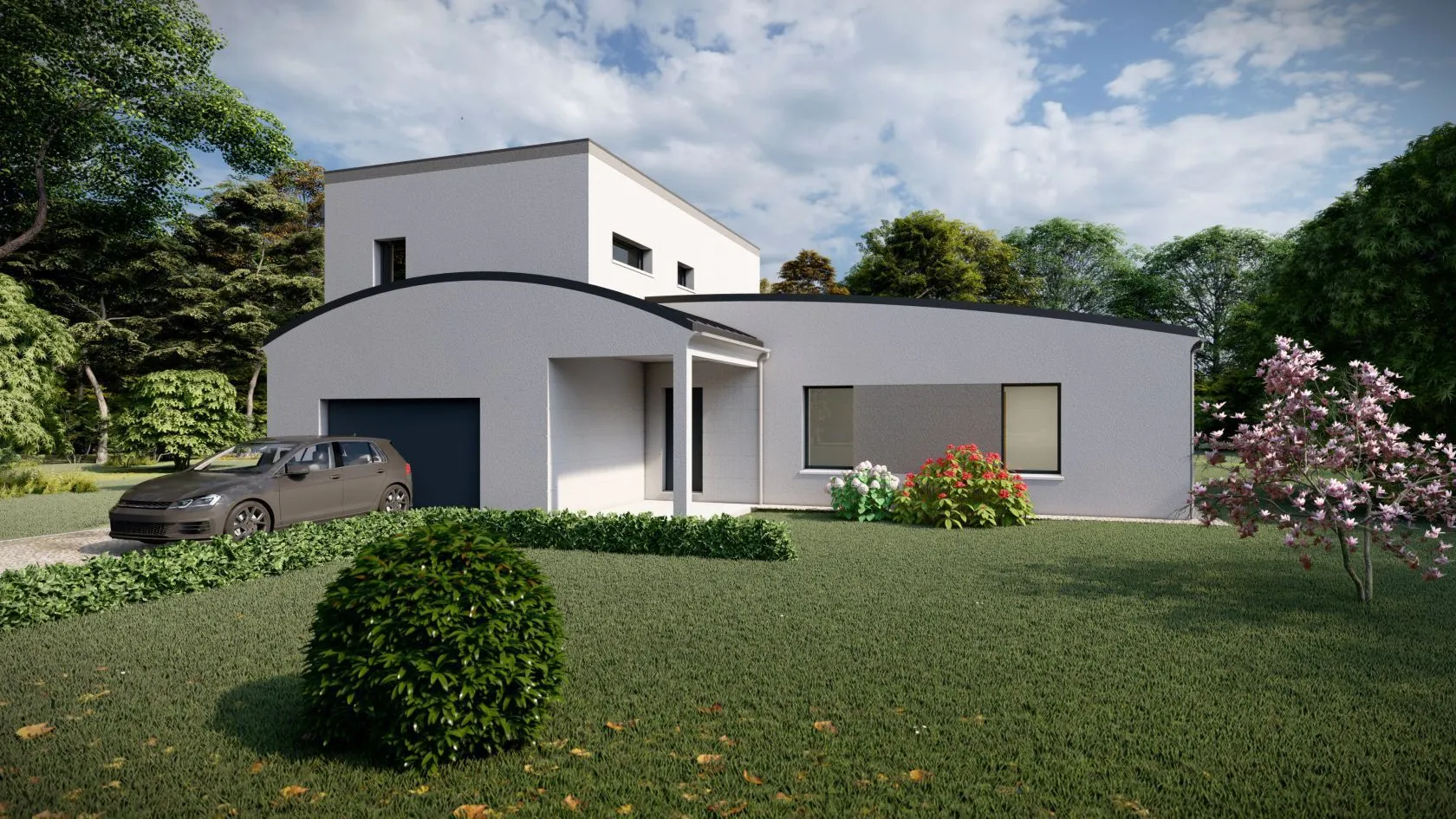 Maison neuve 139 m² à Courville-sur-Eure (28190)